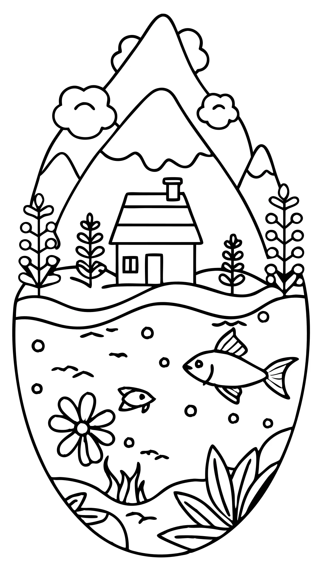 water coloring pages